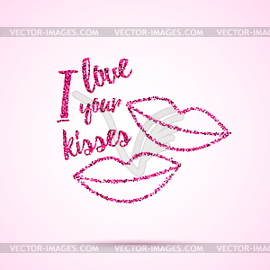 Valentines Day template - vector image