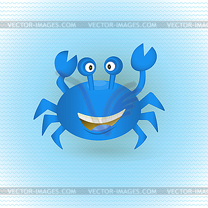 Blue Crab - vector image