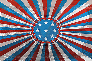 Colorful background in US national flag colors - vector EPS clipart