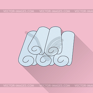 Thai massage and spa design elements - vector clip art