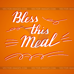 День благодарения стороны надписи и дизайн каллиграфии - иллюстрация в векторном формате