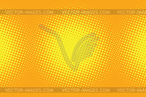 Yellow pop art background - vector clip art