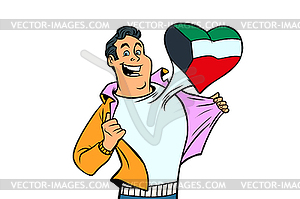 Kuwait patriot - vector image