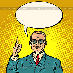 Businessman. Business Finance - vector EPS clipart