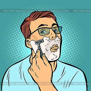 shaving clipart