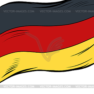 National flag of Germany - vector clipart