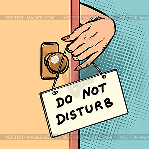 do not sign clipart