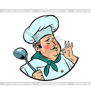 Koch Ok Geste Gourmet Geschmack Clipart