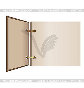 Album - color vector clipart