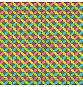 Bright abstract seamless pattern with multicolored - vector image