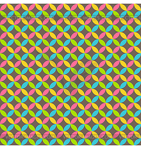 Bright abstract seamless pattern with multicolored - vector image