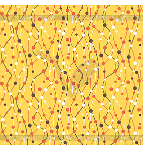 Бесшовные яркие вертикальные волны абстрактный узор - клипарт в векторе / векторное изображение