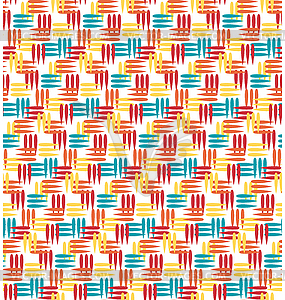 Seamless bright abstract pattern - vector clip art