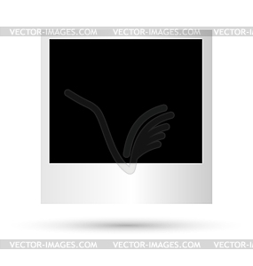 Бланк фоторамка - векторный клипарт / векторное изображение