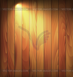 Wooden Texture Background with Planks Boards and - vector image