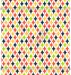 Seamless bright vertical abstract pattern - vector clipart