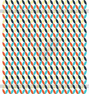 Seamless bright vertical abstract pattern - vector clipart