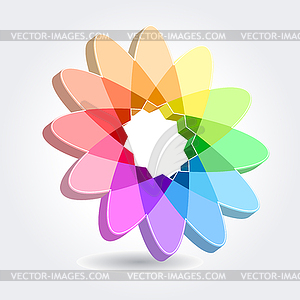 Abstract symbol - vector image