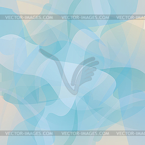 Abstract turquoise geometric background - vector clipart