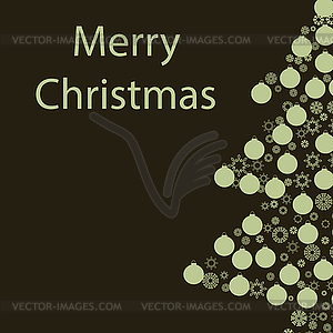 Christmas card background  - vector clip art