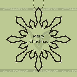 Christmas card background  - vector clipart