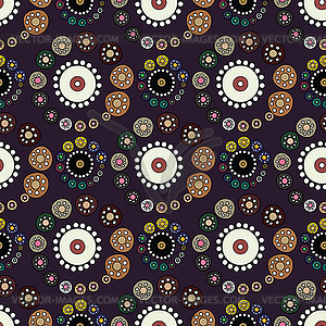 Bright purple seamless pattern - vector clip art