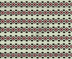 Ethnic Abstract bright pattern background - vector clipart