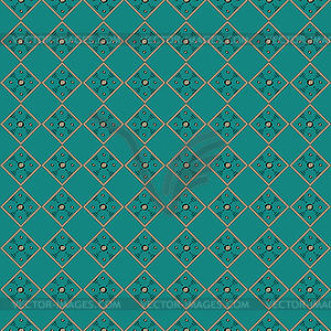 Abstract geometric ethnic seamless ornament pattern - vector clipart