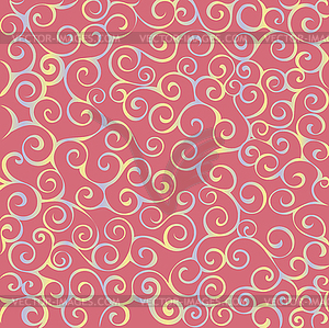 Bright textile pattern background - vector clipart