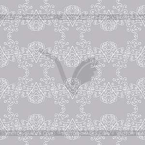 Winter Christmas seamless pattern - vector image