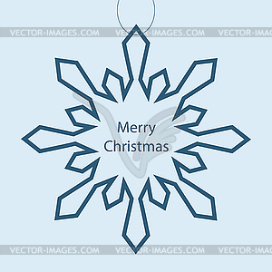 Christmas card background - color vector clipart