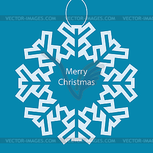 Christmas card background - vector clipart