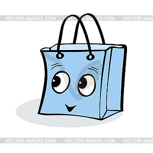 Fun gift wrap package sale - vector clipart