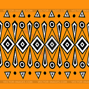 Ethnic Abstract bright pattern background - vector image