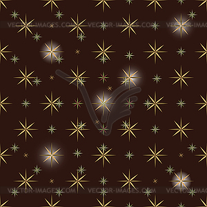 Christmas star background - vector clipart