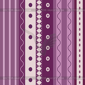 Bright Colorful seamless stripes pattern - vector clip art