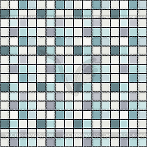 Bright mosaic seamless pattern background square - vector image