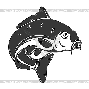 Download Carp Fish Design Element For Logo Vector Eps Clipart