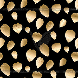 Gold fall design - vector clipart