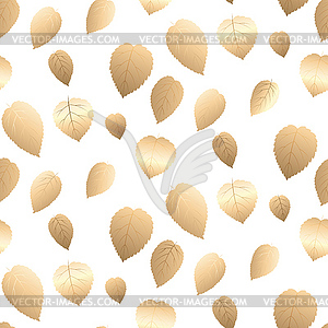 Gold fall design - vector image