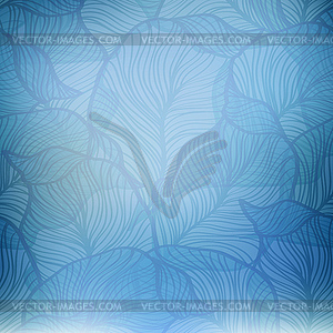 Abstract blue vintage background - vector clip art