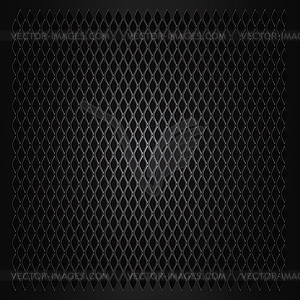 Abstract metal grid background - vector image