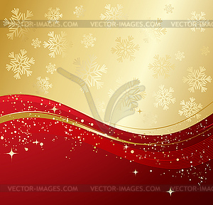 Winter abstract background - vector clip art