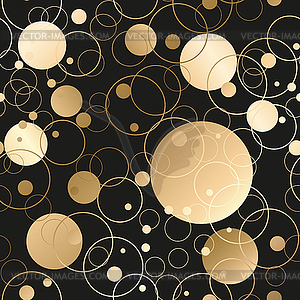 Gold abstract background - vector clipart