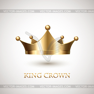 Gold Crown - vector clipart