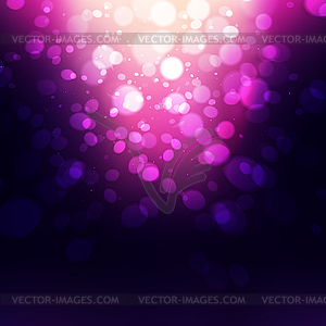 Abstract Holiday Background bokeh effect - vector image