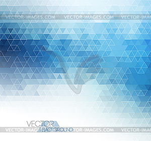 Abstract blue light template background - vector clipart / vector image