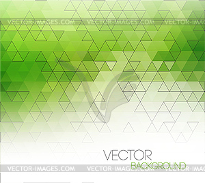 Abstract green light template background - vector clipart