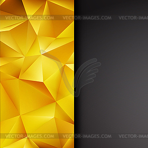 Abstract Gold background - vector image