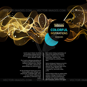 Абстрактный светлом фоне - векторное изображение EPS